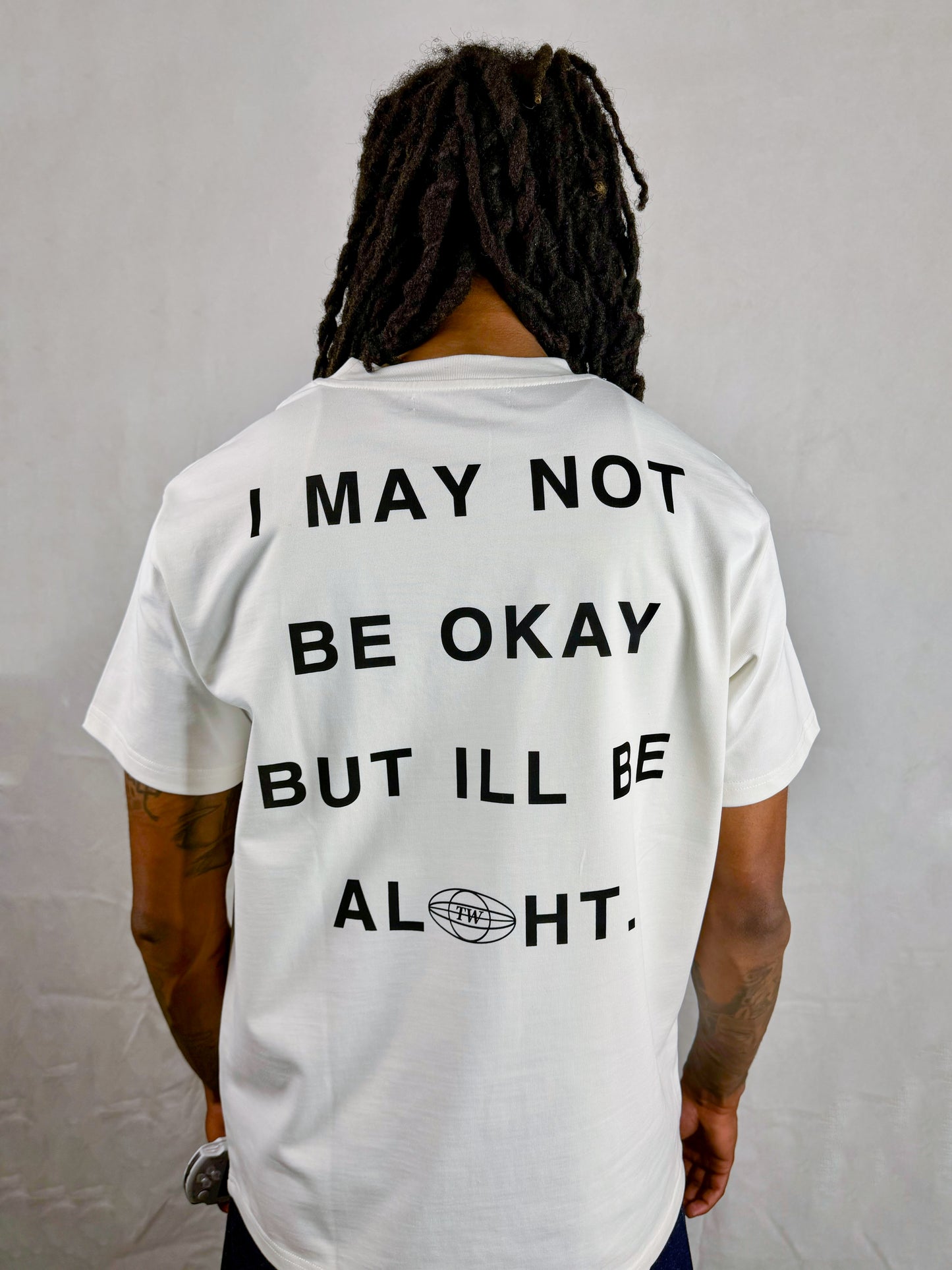 Short Sleeve Off White Tee