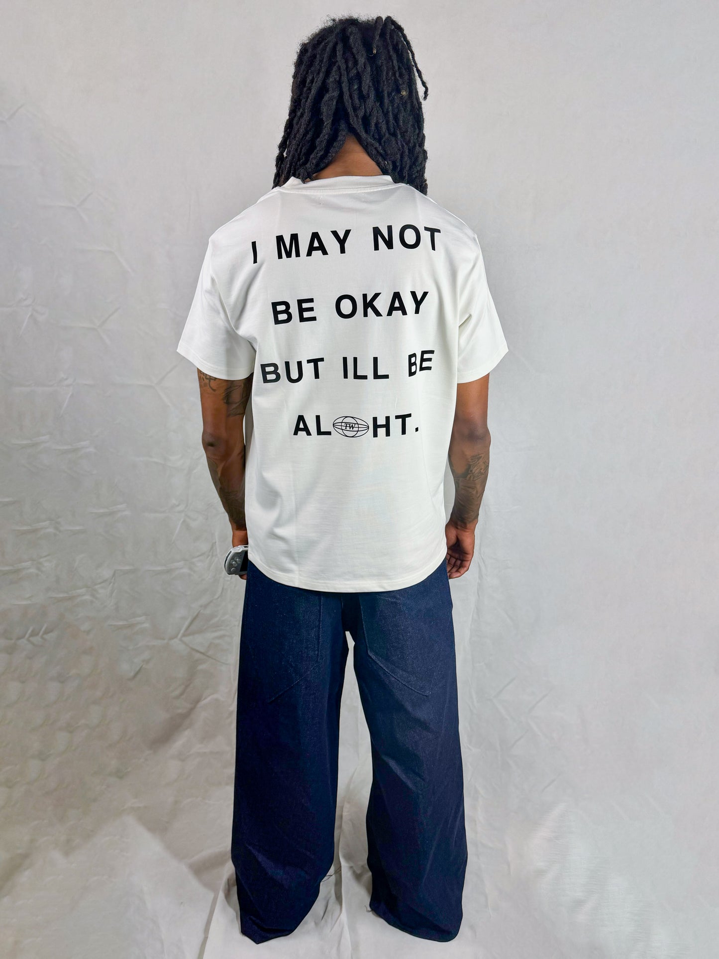 Short Sleeve Off White Tee